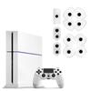Для ручки контроллера PS4, проводящие подушечки из силиконовой резины, запасная часть для игры, кнопка геймпада, проводящая накладка