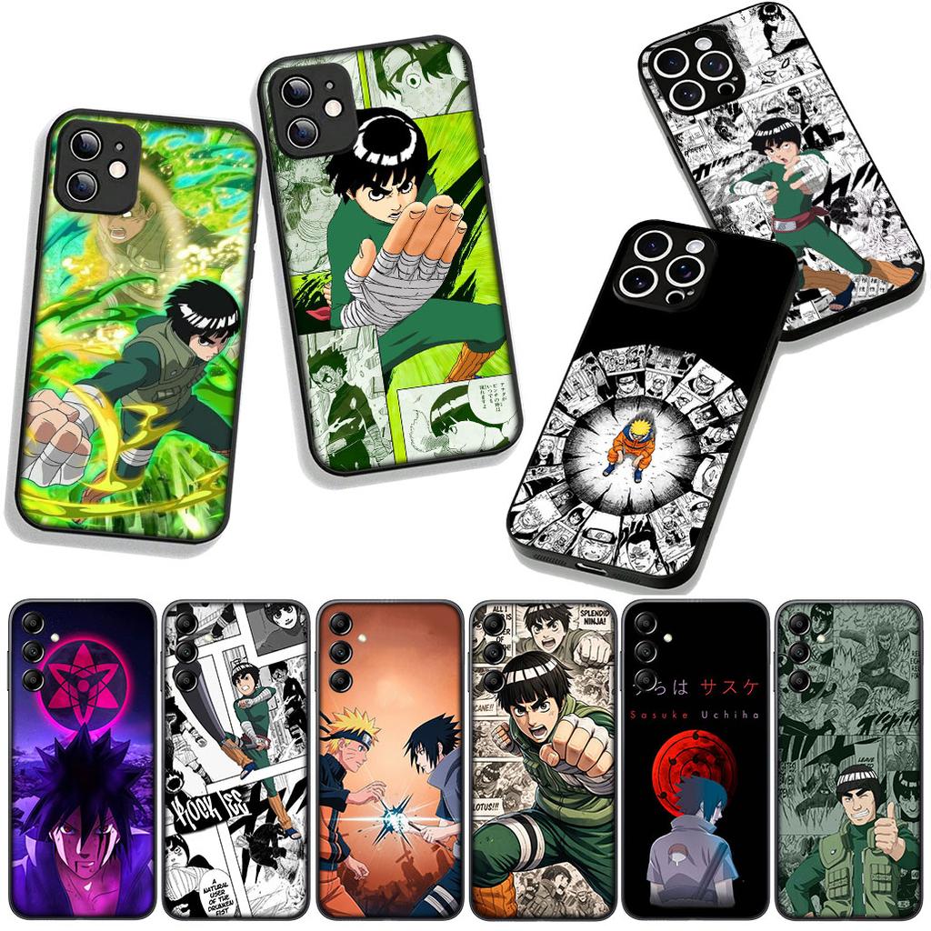 Phone Cover Rock Lee Sasuke Uchiha Narutos Casing for Apple iPhone 16 15 14 Plus 13 12 Mini 17 Pro Max + ProMax 16E Air 15+ Case