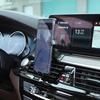 Черный Воздушный Держатель Мобильного Телефона Крепление Подставка Отделка Для BMW 5 Серии 2018-