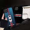 Чехол для телефона M-Martini Racing с горизонтальной полосой из ПК+ТПУ для IPhone 11 12 13 14 15 16 17 Plus Pro Max