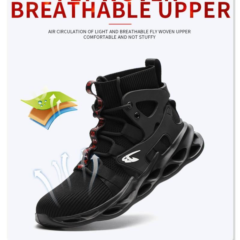 Мужские рабочие ботинки, неразрушимая защитная обувь, мужская обувь со стальным носком, устойчивые к проколам рабочие кроссовки, мужская обувь, рабочая обувь для взрослых