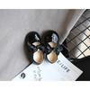 Children's Candy Color Small Shoes Soft Soles Spring New Korean Version Big Bow Little Child Princess Shoes Shoes