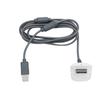1,8 м USB-кабель для зарядки с двойным магнитным кольцом, кабель для зарядки во время игры, игровые аксессуары для беспроводного игрового контроллера Xbox 360