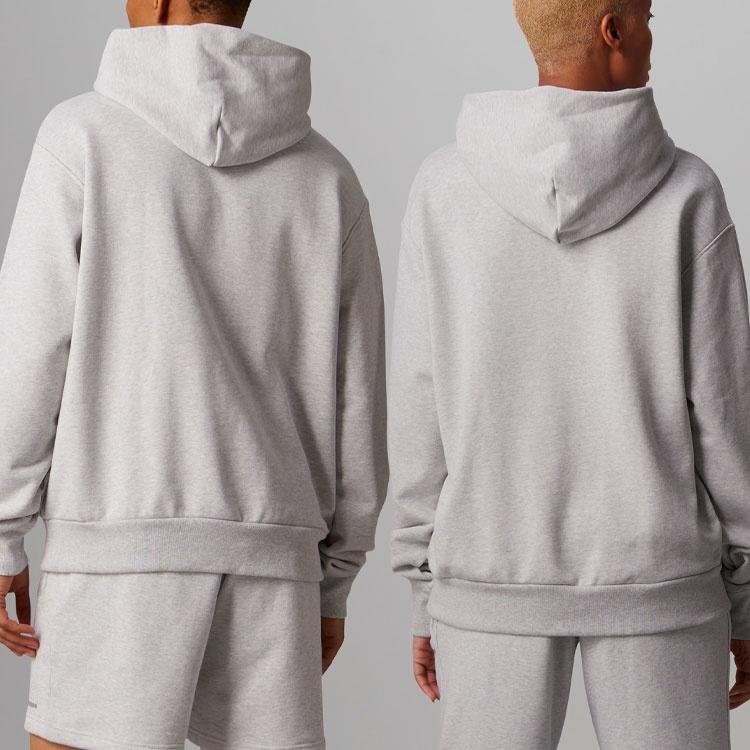 adidas x Pharrell Humanrace Logo Hoodie 'Grey Heather' Men's HG1809