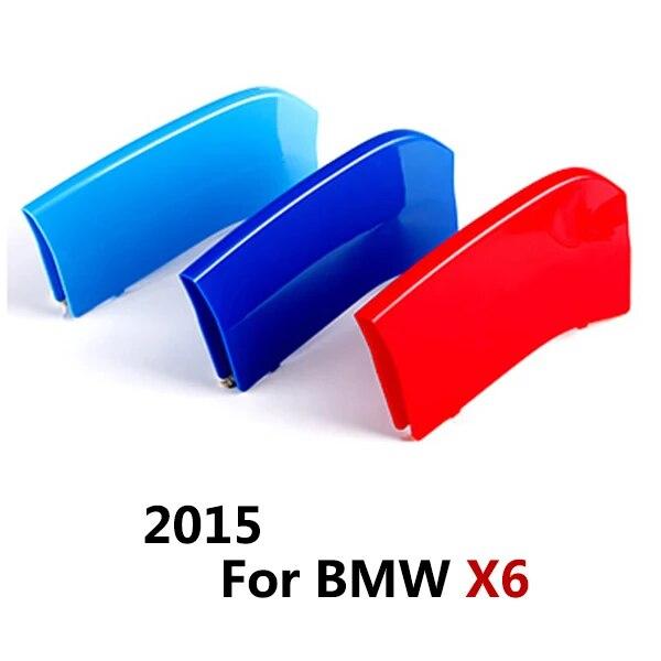 ABS 3 цвета 3D M автомобильная передняя решетка накладка накладка наклейка для автоспорта для BMW E90 E60 F30 F10 X3 F25 X4 F26 X5 X6 аксессуары