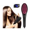 Щетка для выпрямления волос, электрическая, быстрый нагрев, безопасная керамическая расческа для распутывания волос