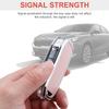 Чехол для брелока Kia с брелоком, Розовый кожаный кристальный чехол-защита для ключей, Совместим с Cerato Ceed Forte NIRO Soren