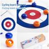 Children's Mini Curling Game Toy for Parent-Child Interaction