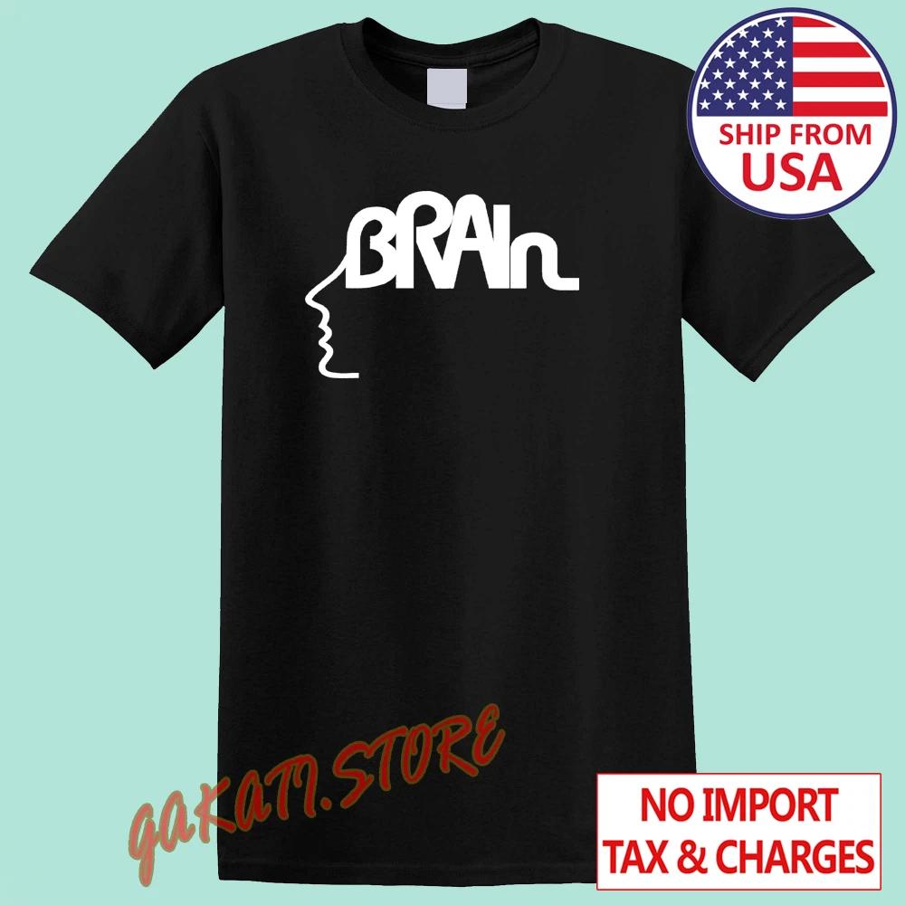 Brain Records Men's Black Size S-5XL