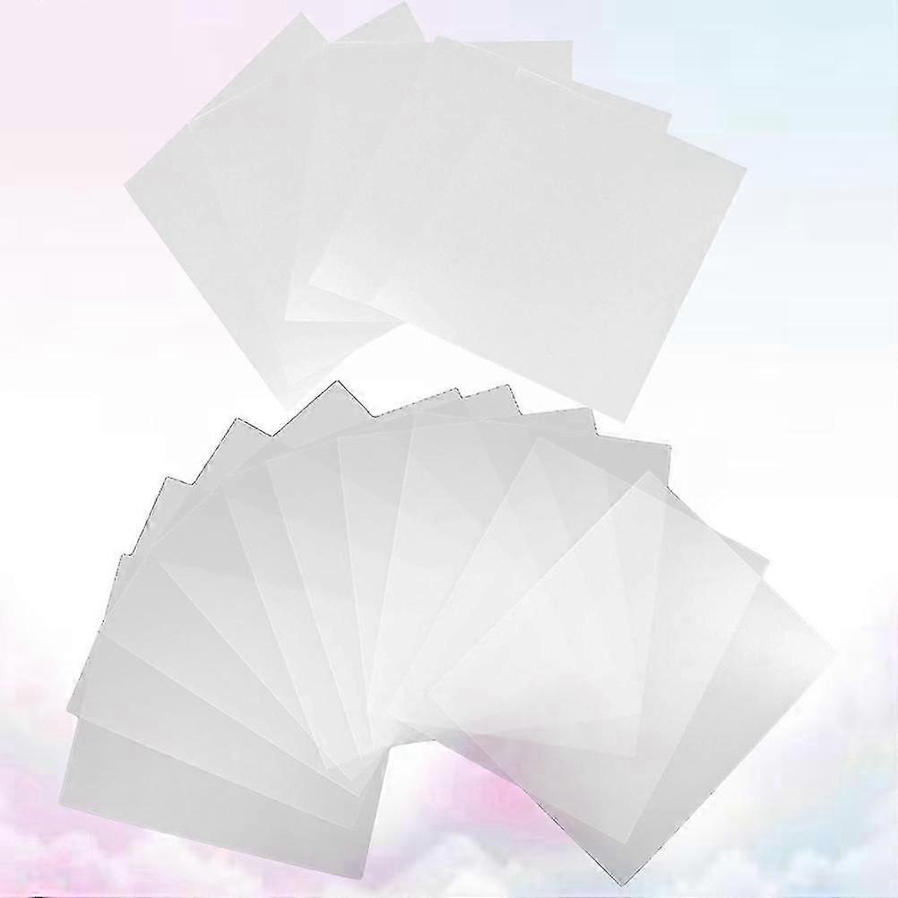 15 Pcs Moldes De Silicona Para Gelatinas Blank Mylar Sheets 3d Printing Mat Stencil Material Acetate Sheets Crafts hwy