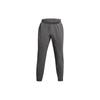 Solid Color Comfortable Tapered Knit Sports Pants Men Bottoms Rhino-Gray 1382119-025