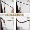 120Pcs Multi Style Braiding Beads DIY Crafts Dreadlocks Hair Rings Dreadlock Hair Beads  for Braids