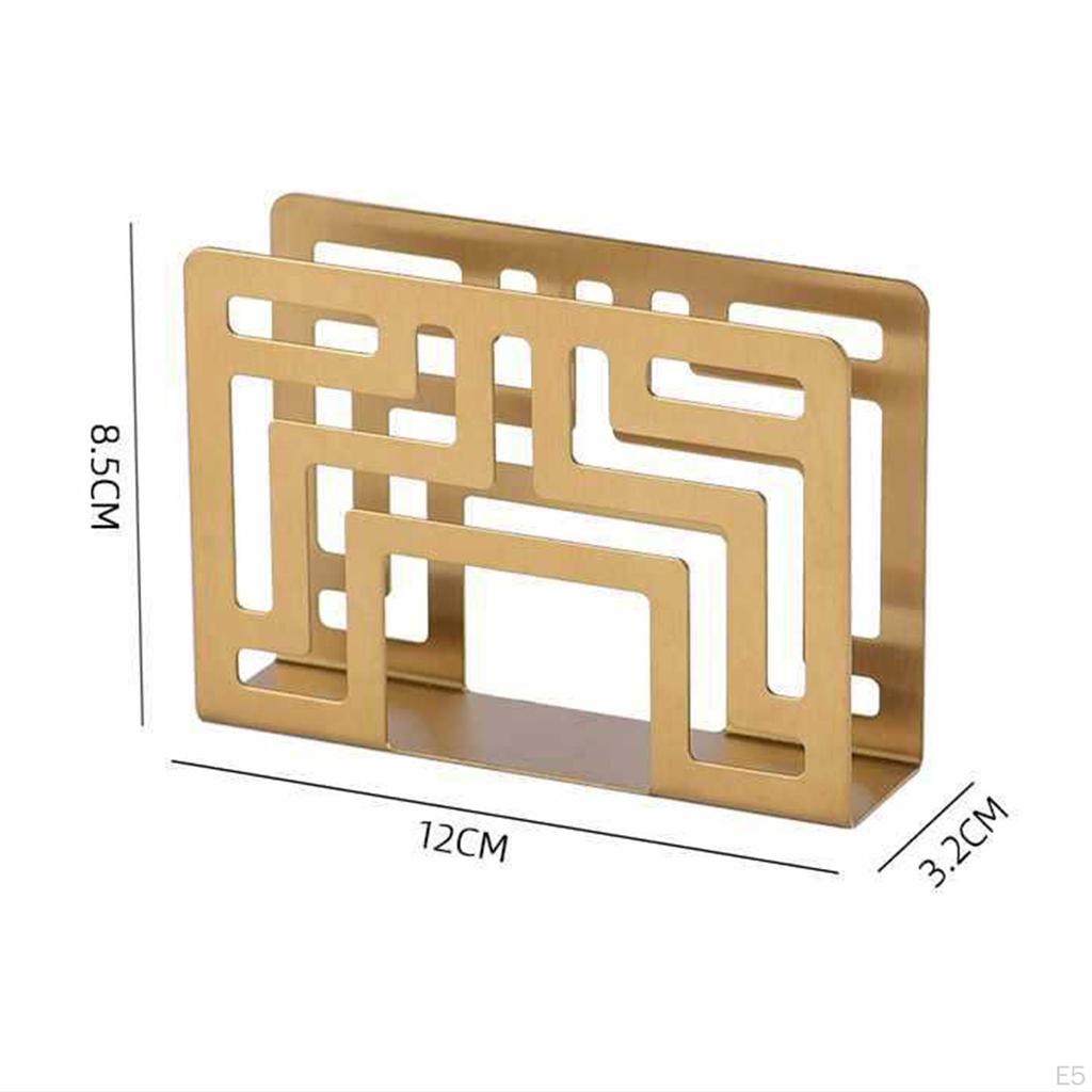 Элегантный держатель для салфеток из нержавеющей стали для декора обеденного стола