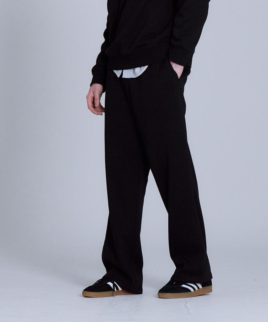 BASIC HOUSE Uni Brushed Terry Straight Fit Pants (3 Colors) Lapt7102