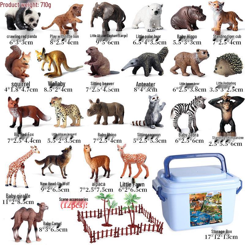 Kids' Wild Animal Model Toys: Leopard, Cheetah, Jaguar, Black Panther, Snow Leopard Figurines.