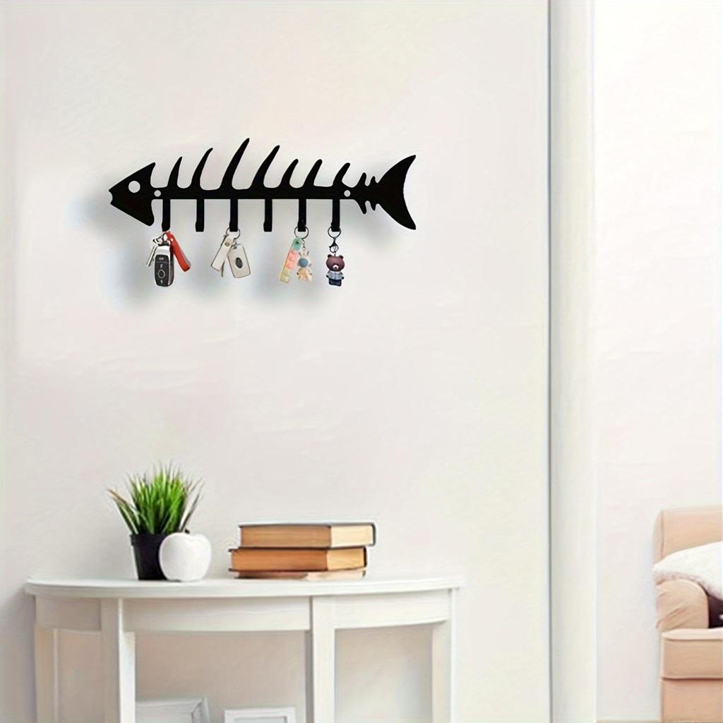 Креативные кованые настенные крючки - Металлическая рядная ключница и домашний декор