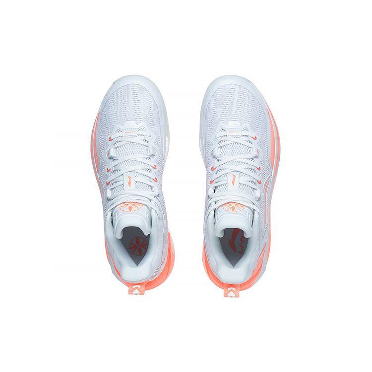 Баскетбольные кроссовки LiNing Blade 3 Original Blade с амортизацией, противоскользящие, износостойкие, среднего размера, мужские баскетбольные кроссовки белого цвета ABAS089-6