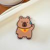 Creative Cute Paper Clip Lovely Binding Sealing Clamp Photo Clip Capybara Acrylic Clip  Student