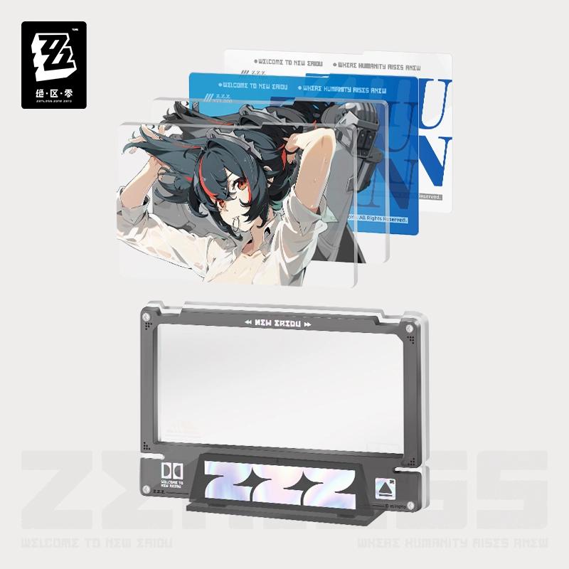 Sunsyea Zenless Zone Zero Официальный мерч miHoYo Оригинальная серия YH Акриловый брелок Значок Украшение Команда уголовного розыска