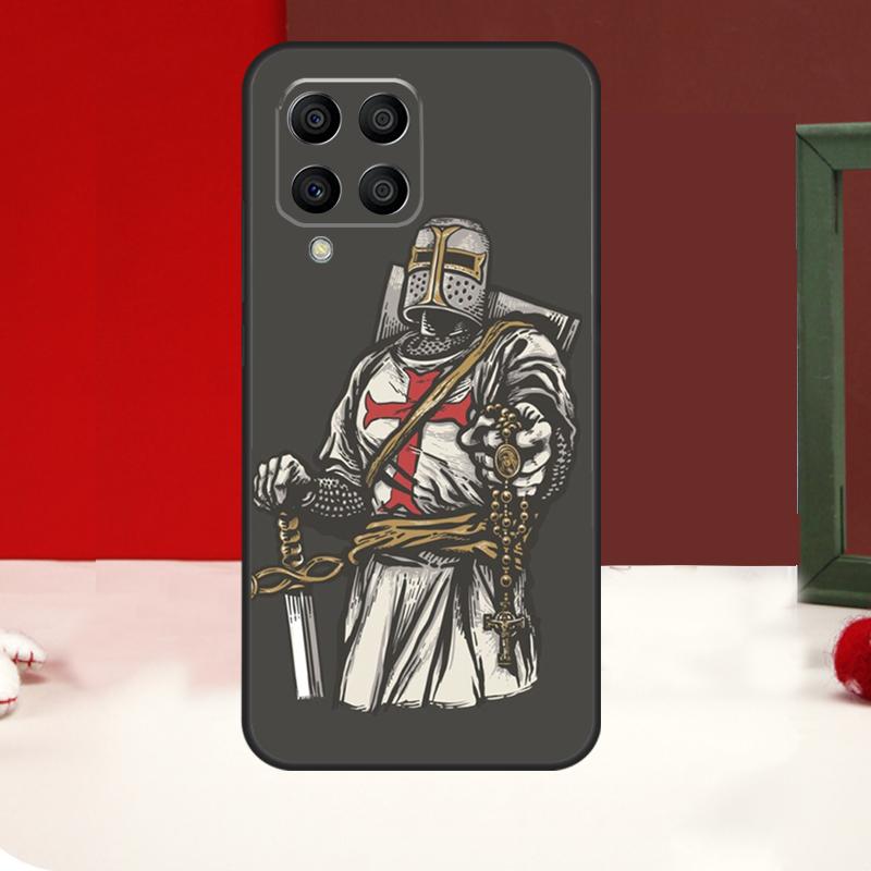 Christian Templar Knights Case For Samsung Galaxy M52 M32 M22 M12 M14 M54 M13 M23 M33 M53 M11 M21 M31 M51 M30s Coque