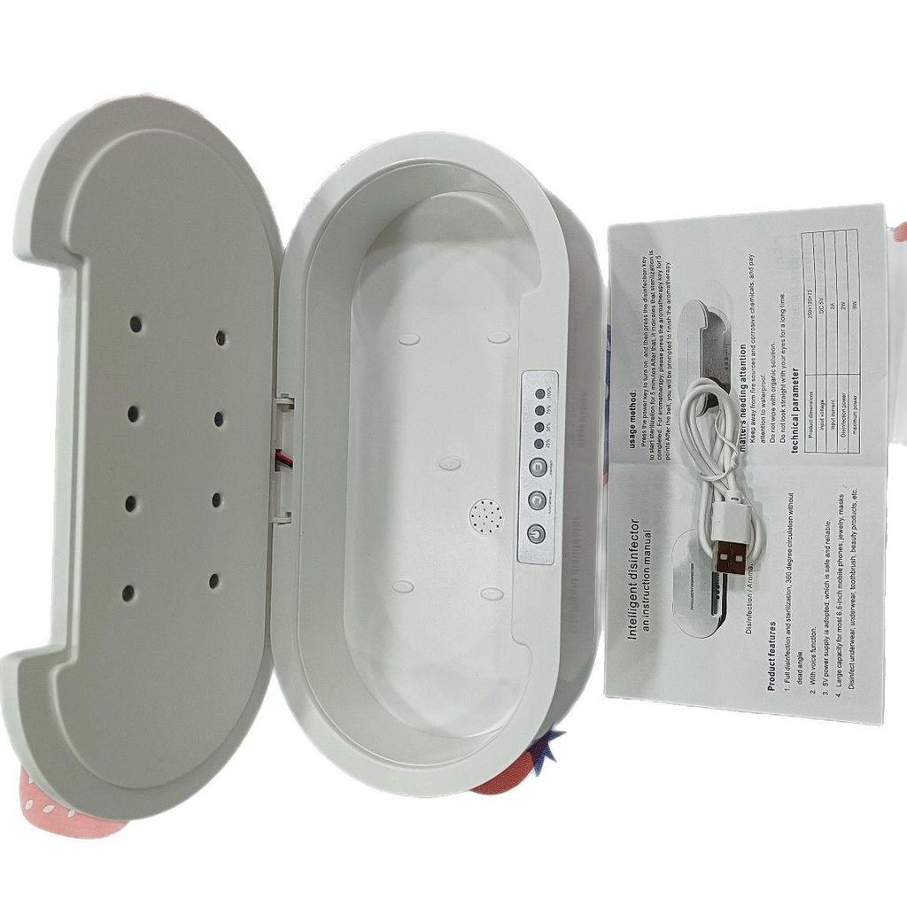 Многофункциональный УФ-дезинфекционный бокс с голосовым оповещением и ароматерапией для мобильных телефонов