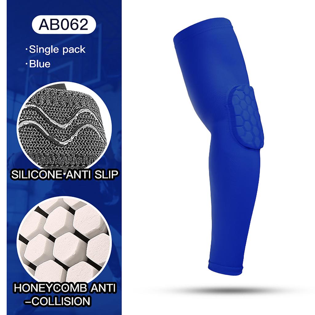 1 шт. Спортивная защита локтя Сотовая противоударная защита от давления Рукав для руки Баскетбол Велоспорт Фитнес Защитное снаряжение
