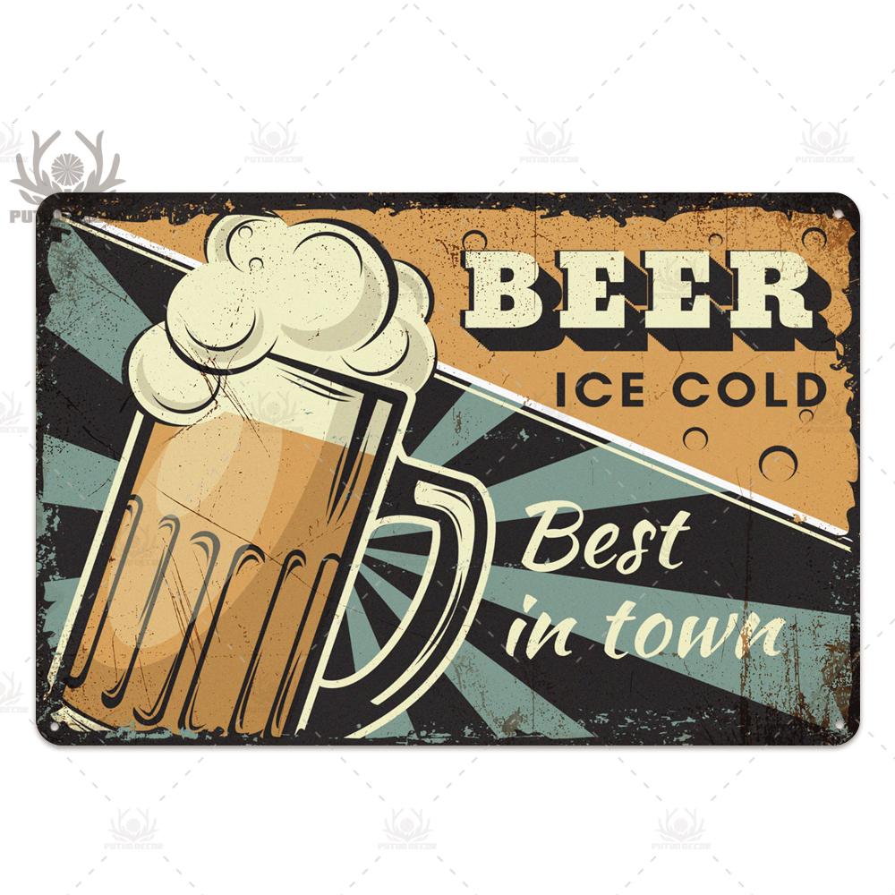 Пивная жестяная вывеска, табличка, металлическая, винтажная, для паба, смешная, металлическая вывеска, тарелка, настенный декор для бара, паба, клуба, мужской пещеры, декоративная железная картина