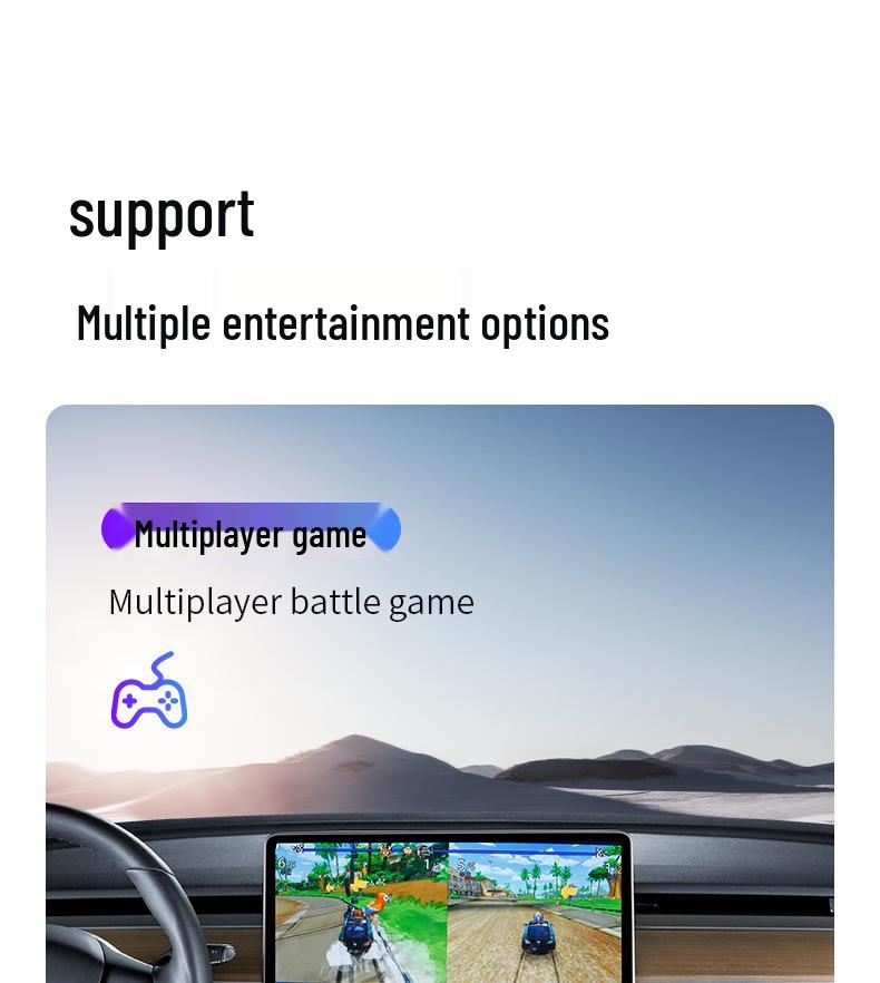 USB Hub Adapter for Tesla Model 3/Y Glove Box and Center Console Expansion