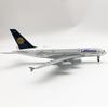 Германия Deutsche Lufthansa A380 Модель самолета из твердого металлического сплава 20 см Модель-симулятор Авиамодель Набор игрушек Игрушечный самолет Для
