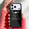 Выпечка, потому что бить людей не одобряется Чехол для телефона для iPhone 17 16 15 14 13 Pro Max Задняя крышка для 12 11 Pro Coque