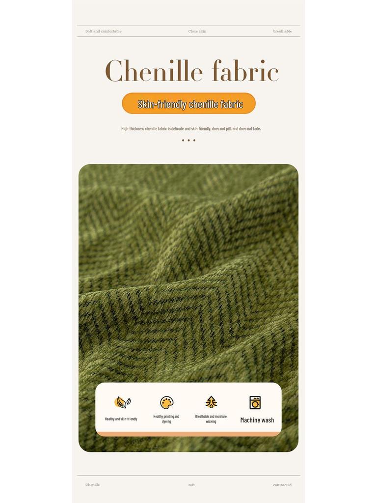 Роскошная шенилловая подушка для дивана: 2025 Нескользящие, Круглогодичный Комфорт и Стиль