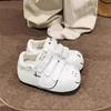 Velcro Bread Shoes Women's 2025 New Small Board Shoes Fashion Versatile Student Leisure Sports White Shoes