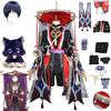 Scaramouche Cosplay Costume Uniform Suits Halloween Carnival Party Kunikuzushi Clothes