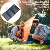 Convenient Solar Power Bank Easy To Carry Quick Charge Reliable 3-Fold Folding Bag Charger Outdoor Supply