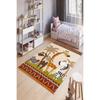 Decorative Non-Slip Base African Animal Pattern Kids Carpet Special Design, Thin, Washable Carpet