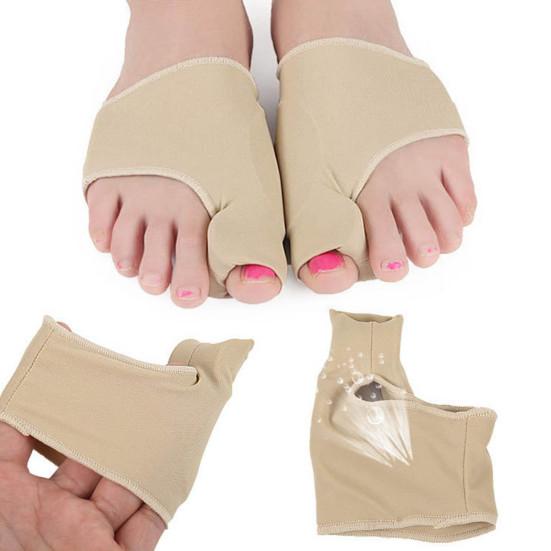 1 пара удобных рукавов для пальцев, идеально подходит для дня и ночи, устойчива, удобна при ношении защитных средств для ног для облегчения боли