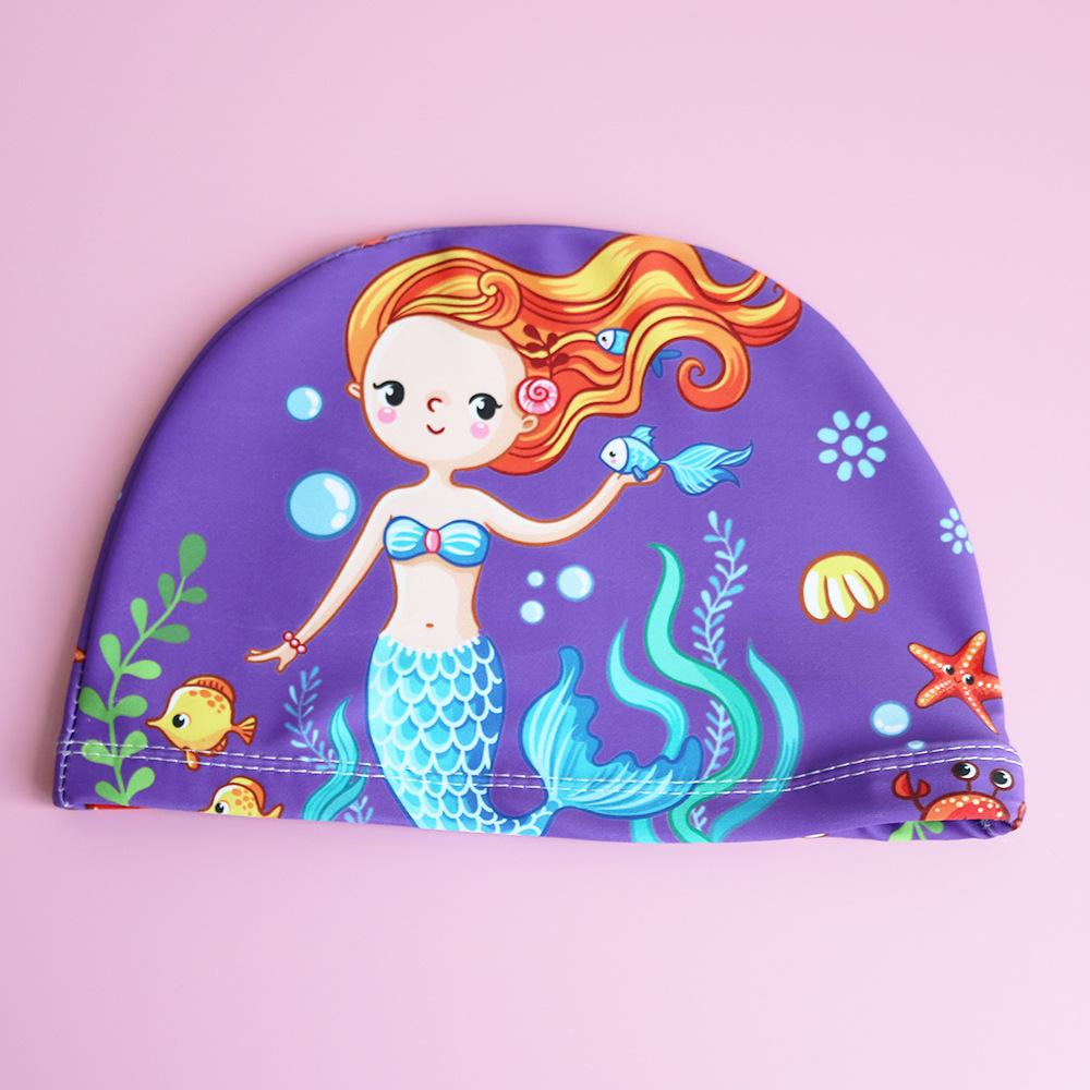 Детская шапочка для плавания Xiaolu Universal - милый дизайн с изображением краба