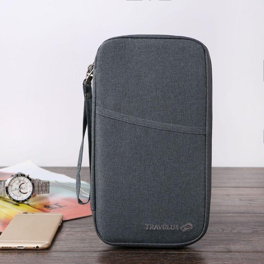 RFID Паспортная сумка Семейные карты Билеты Органайзер Новый держатель паспорта Дорожные аксессуары