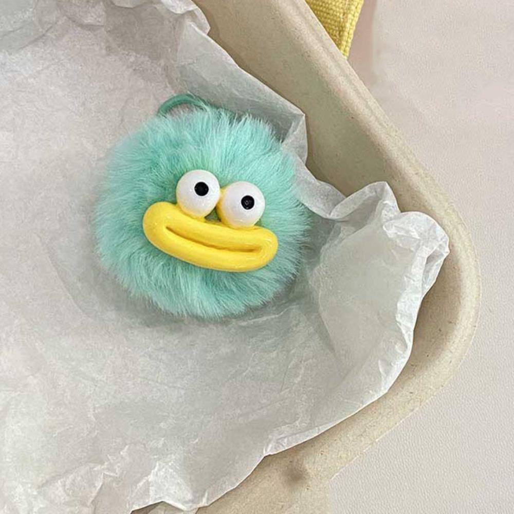 Plush Doll Sausage Mouth Keyring Sausage Mouth Big Mouth Plush Pendant Girls Gift