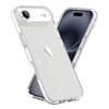 For iPhone 17 Air Glitter Case PC Back TPU+TPE Frame Bling Sparkle Shockproof Cover