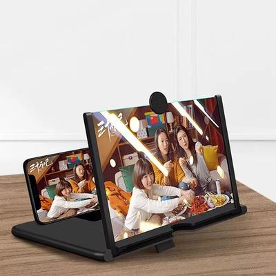 Складной усилитель экрана мобильного телефона 3D HD увеличитель экрана Портативная подставка-кронштейн
