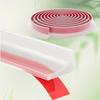1PC Self-Adhesive Silicone Water Retaining Strip Bathroom Water Stopper Bendable Door Bottom Sealing Strip Shower Dam Barrier