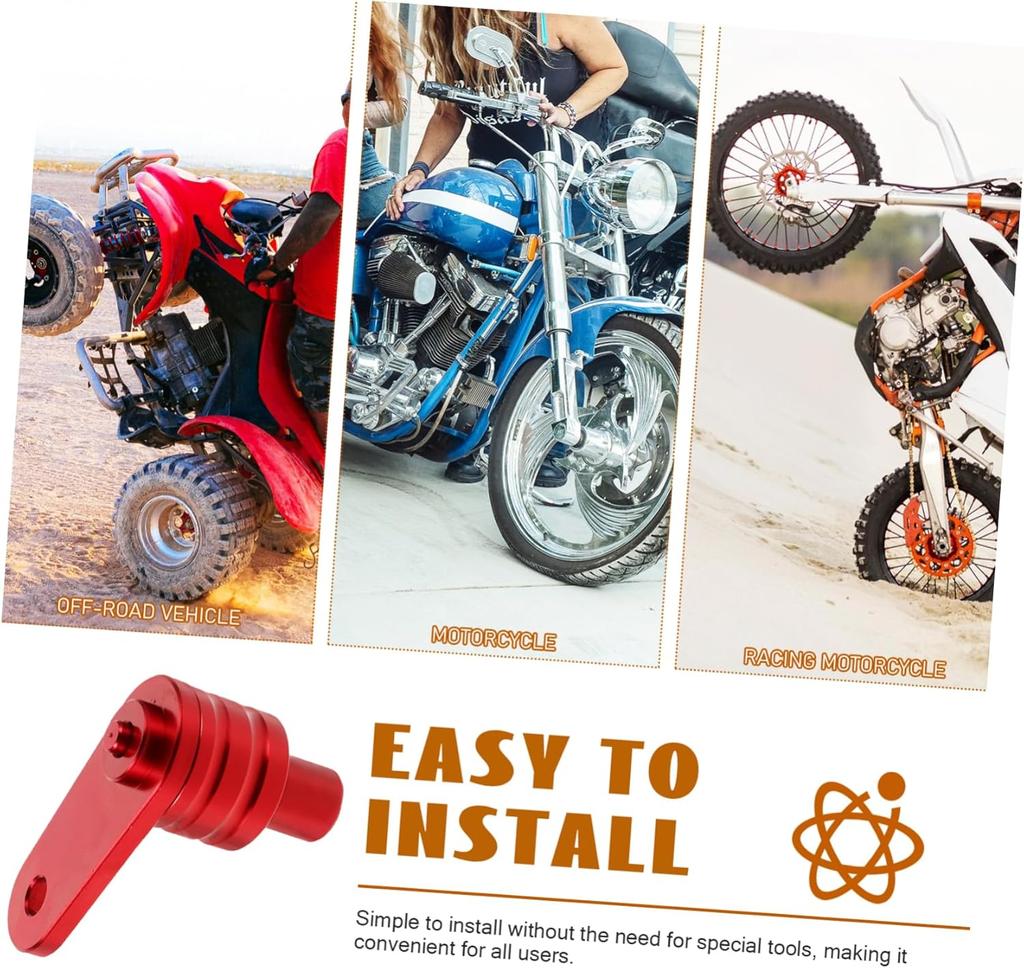 Motorcycle Brake Lever Lock Multicolor Ramp Parking Lock Brake Switch Modification Universal Motorbike Accessory