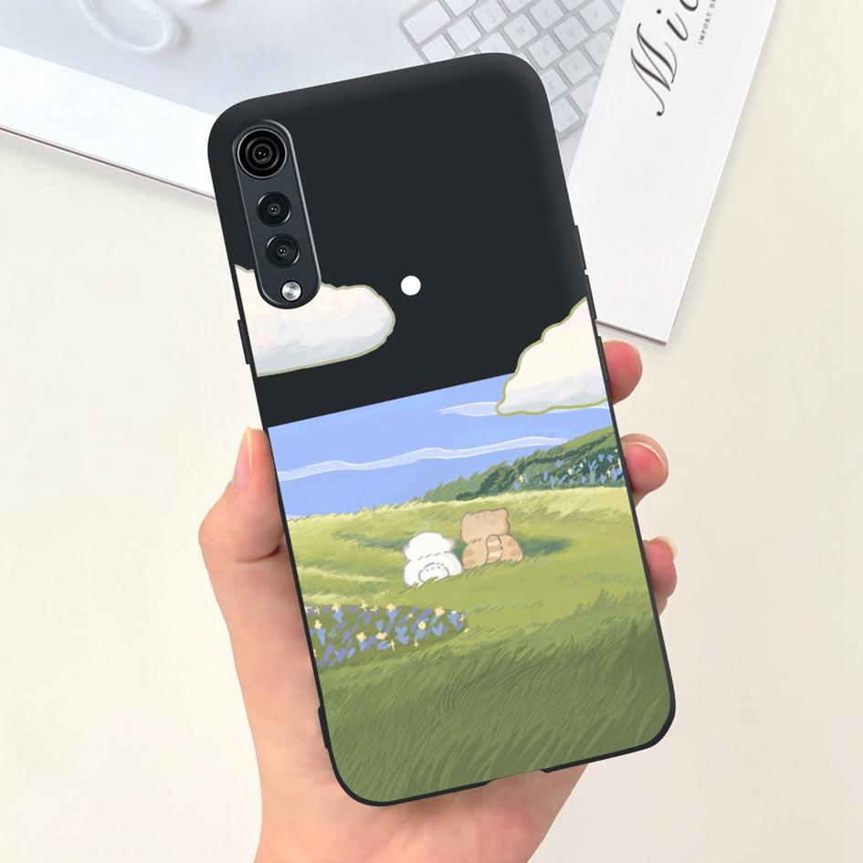 Для чехла LG Velvet Чехол для LG Velvet 5G LMG910EMW Ударопрочный Силиконовый Модный Расписной Мягкий Funda Для LGVelvet 5G UW LM-G900V Coque