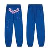 Mens Casual Tracksuit Spider Web Print Hoodie Sweatshirt Pants Set Thin Fit Streetwear