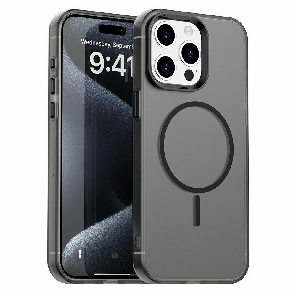 For iPhone 15 Pro Case Candy Color PC + TPU + PET Phone Cover Compatible with MagSafe