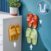 1 шт. вешалка для тапочек без перфорации, простой крючок для ванной комнаты, дренажная стойка для унитаза