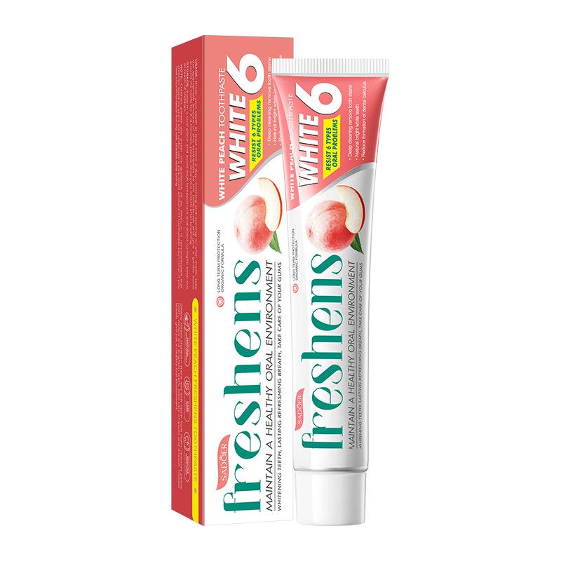 Зубная паста с пробиотиками на основе растений и фруктов SADOER для отбеливания полости рта и защиты десен