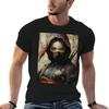 Japanese Ninja Art T-Shirt Daily Work Short Sleeve Top