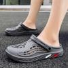 Men Sandals Summer Clogs EVA Garden Slippers Hole Shoes Beach Platform Sandals Couple Indoor House Bathroom Slides Plus Size 49